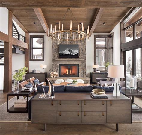 Gorgeous Mid Century Modern Inspired Mountain Home In Big Sky