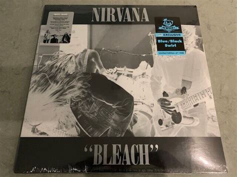Nirvana Bleach 2lp Colored Vinyl 13501400 Newbury Comics Sealed Kurt