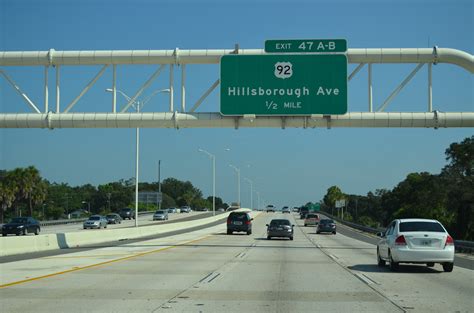 Interstate 275 North Hillsborough County Aaroads Florida