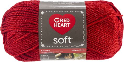 Red Heart Soft Yarn 12pk Really Red