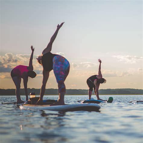 paddleboard yoga classes sup yo adventures