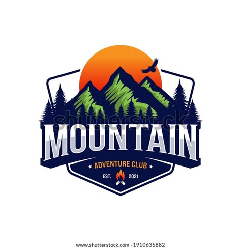 92339 Mountain Forest Logo 图片、库存照片和矢量图 Shutterstock