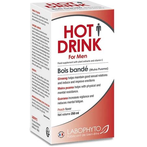 Hot Drink For Men Food Suplement Sexual Energy 250 Ml Labophyto