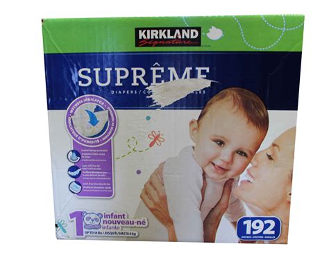 Kirkland Signature Supreme Diapers Size Ct Sealed Walmart