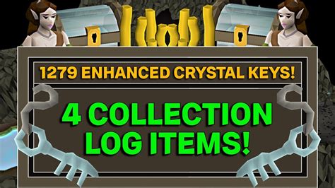 Osrs Loot From 1279 Enhanced Crystal Keys︱made Absolute Bank Youtube