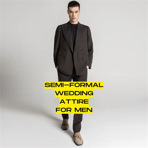 Semi Formal Wedding Attire For Men A Complete Guide Isuit