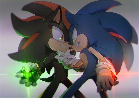 Sonic Vs Shadow Sonic The Hedgehog Know Your Meme