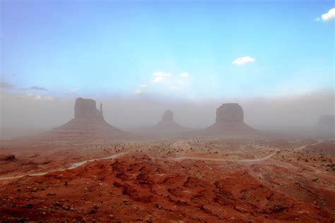 Monument Valley Dust Storm Monument Valley Russ Rogers Flickr