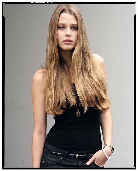 catharina zeitner newfaces s model of the week and daily duo long hair styles