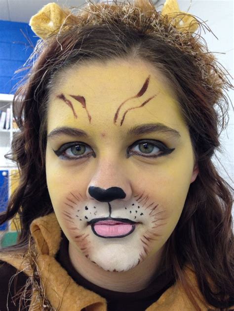 Lion Makeup Snazaroo Face Paint Wizard Of Oz Lion Makeup Face