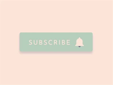 Subscribe Button By Rachel Heir On Dribbble Youtube