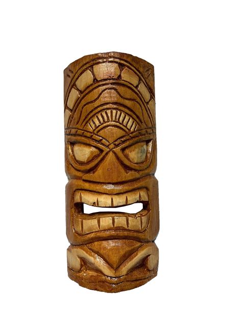 Beautiful Tiki Mask Ornament Made By Our Skilled Artisans In Indonesia