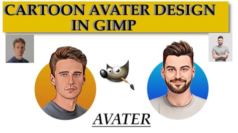How To Make Cartoon Avatar In Gimp 210 Gimpcartoon Cartoonavatar