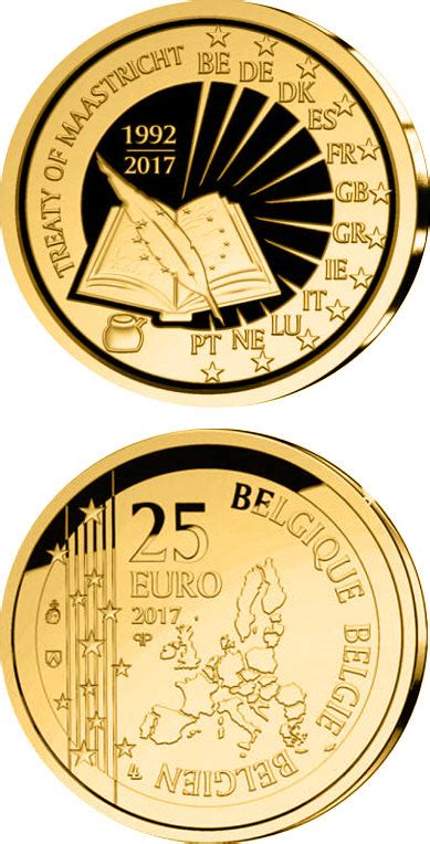 Gold 25 Euro Coins Belgium Coin Series Collector Coin Database