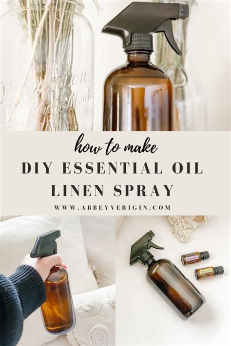 How To Make Diy Essential Oil Linen Spray Recipe Linen Spray Essential Oils Diy Essential