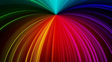 Download Wallpaper 2560x1440 Rays Glitter Multicolored