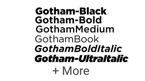 Free Alternative To Gotham Font Best Design Idea