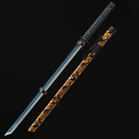 Handmade High Speed Steel Blue Straight Blade Chokuto Japanese Ninjato