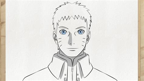 How To Draw Naruto 7th Hokage Step By Step Very Easy For Beginners