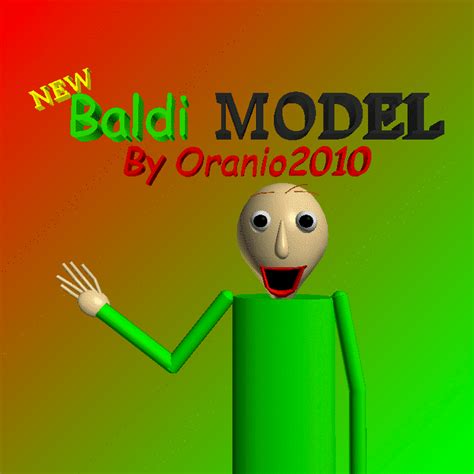Comments New Baldi Model For Anim8or By Oranio2010 By Oranio2010