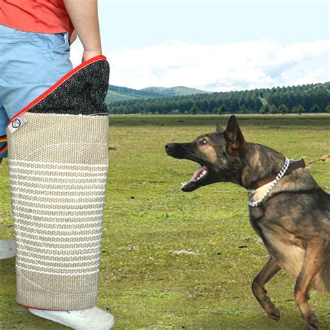 Jute Dog Bite Leg Sleeve Training For K9 Police Dog Schutzhund Bite
