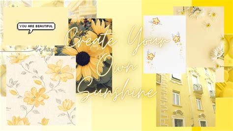 Pastel Yellow Aesthetic Desktop Wallpaper Nh T Ng Cho I N Tho I