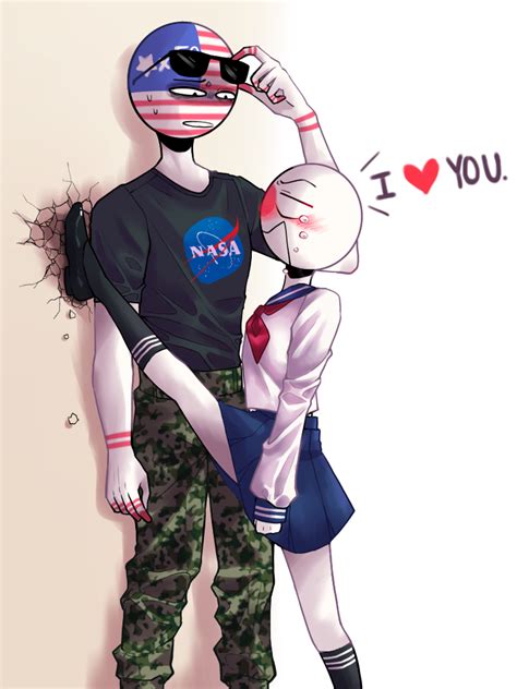 Countryhumans Askrequest — Hey Could You Do Some America X Japan Love Your Фэндомы