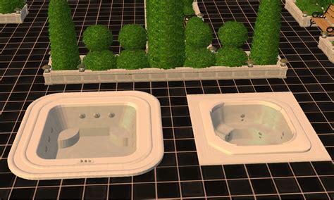 Mod The Sims Patio Jacuzzi Hot Tub