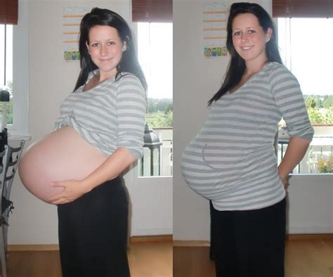 Huge Bump From Last Pregnancy Pic Now Twins Just How Big Can I Get BabyCenter