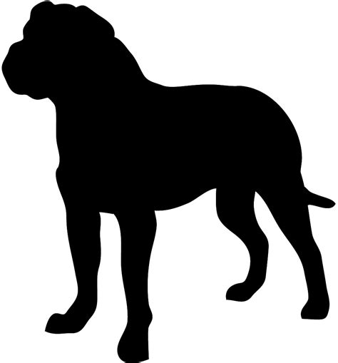 Free Bulldog Silhouette Cliparts Download Free Bulldog Silhouette