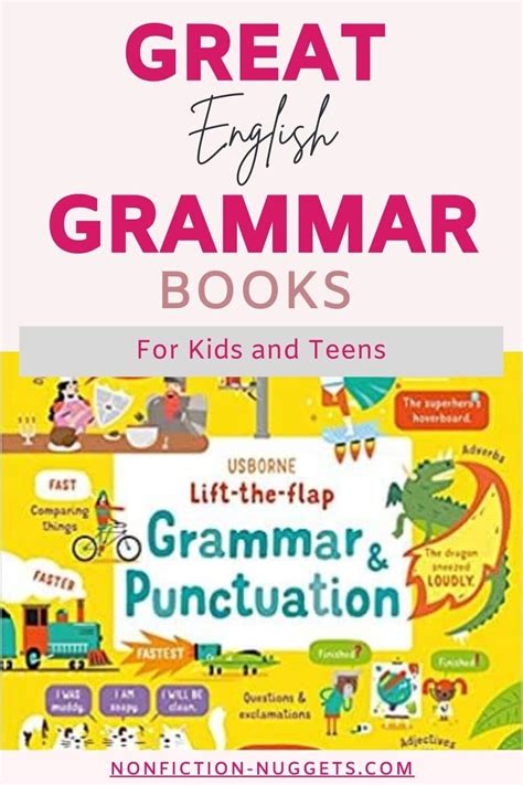 Great English Grammar Books For Kids And Teens Grammar Book English