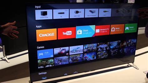 Android tv is a smart tv platform from google built around the android operating system. Sony 4K Android Ultra Slim TV at CES 2015! - YouTube