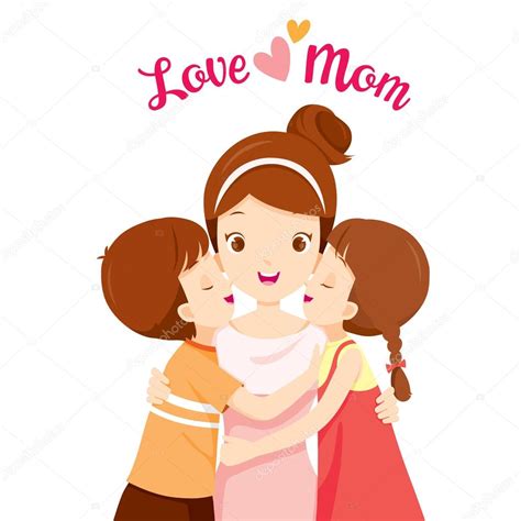 Imágenes Una Madre Abrazando A Su Hijo Hijo E Hija