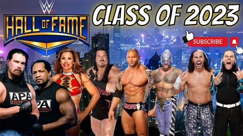WWE HALL OF FAME CLASS OF 2023 YouTube