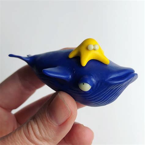 Whale And Starfish Rubber Duck Rubber Toys