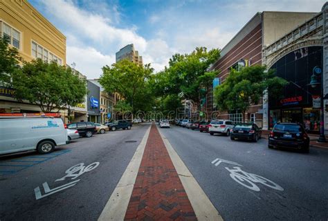 Main Street In Downtown Columbia South Carolina Editorial Stock Image