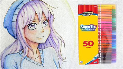 Drawing Anime With Colored Pencil Creative Art