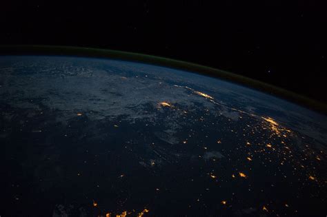 Earth Seen From The International Space Station Earthly