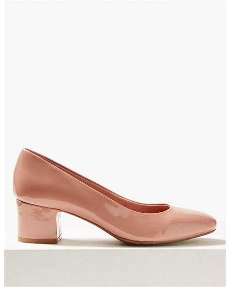 Lyst Topshop Geneva Nude Court Shoes In Natural My XXX Hot Girl