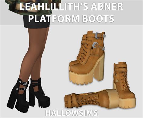 Lana Cc Finds — Hallowsims Leahlilliths Abner Platform Boots