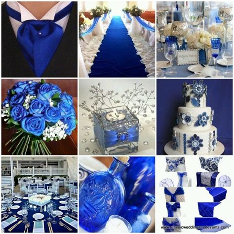 Royal Blue Wedding Theme Royal Blue Wedding Decorations Blue Themed