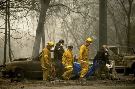 Death Toll In Northern California Fire Jumps To 63 As Number Of Missing