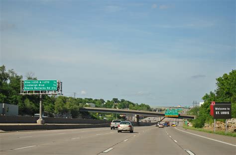 Interstate 55 North St Louis City And County Aaroads Missouri