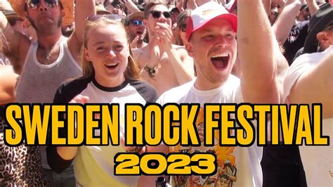 Sweden Rock Festival 2023 Compilation Youtube