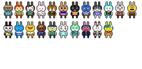 Animal Crossing Rabbits Mother 3 Style By Heronights2000 On Deviantart