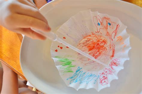 Tie Dye Coffee Filter Craft For Kids Surviving A Teachers Salary