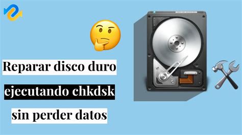 Cómo usar CHKDSK para reparar disco duro externo sin perder datos YouTube