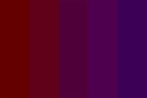 Deep Red And Purple Color Palette