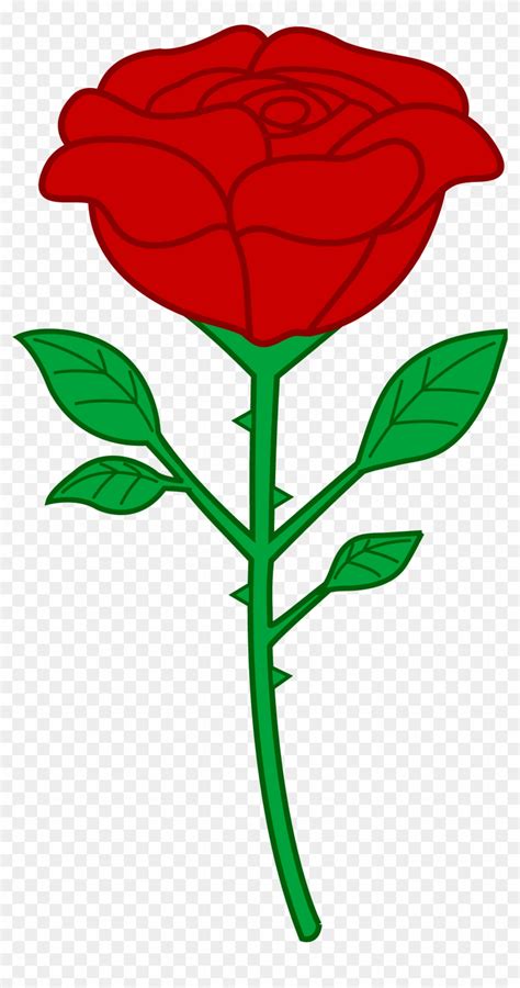 Rose Svg Rose Clipart Rose Clip Art Rose Silhouette Rose Svg Cut File