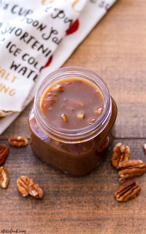 Easy Pecan Praline Sauce A Latte Food